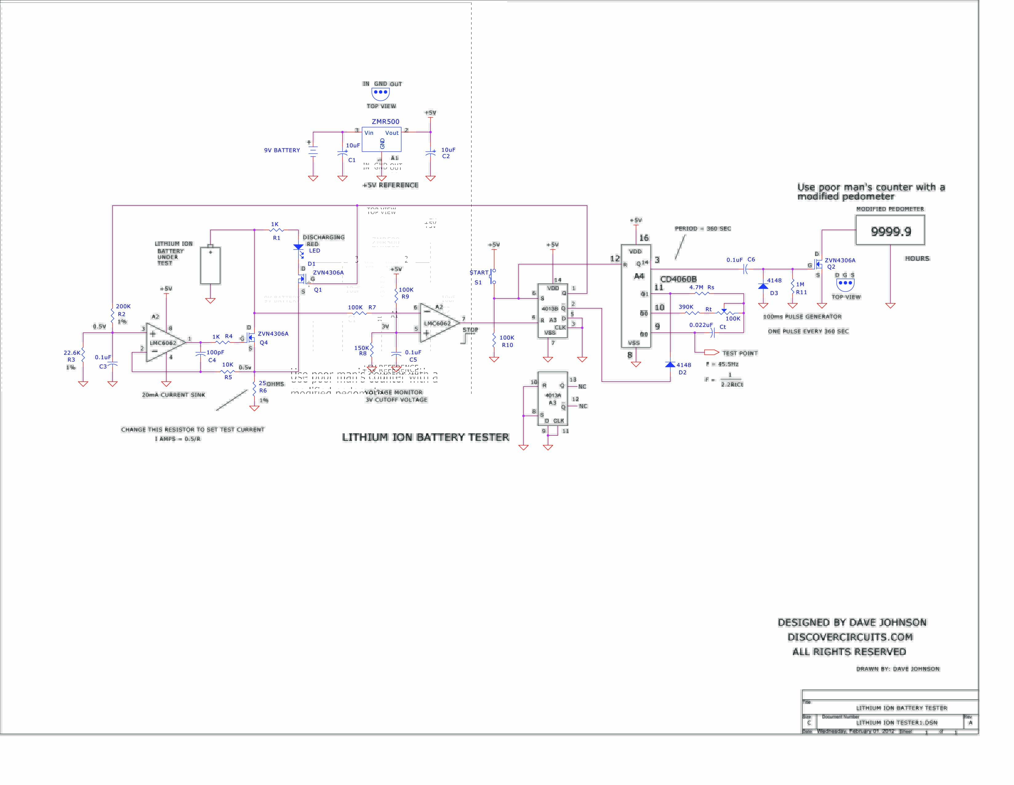 Battery Capacity Tester Circuit Diagrams Circuit Diagram